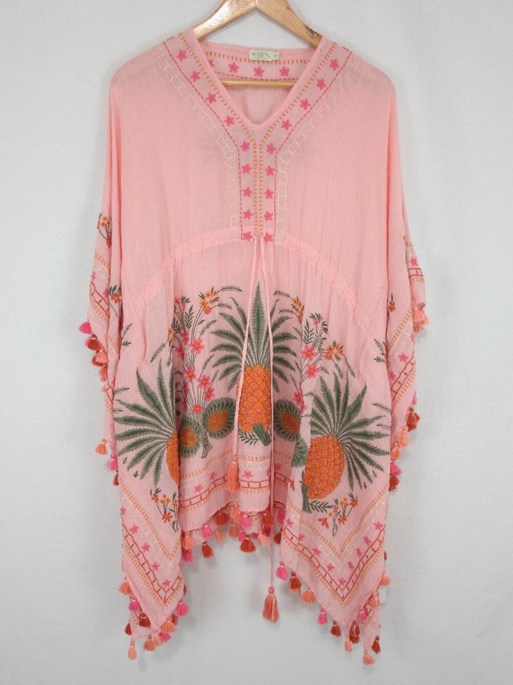 Spartina 449 Women's Embroidered Beach Cover-Up